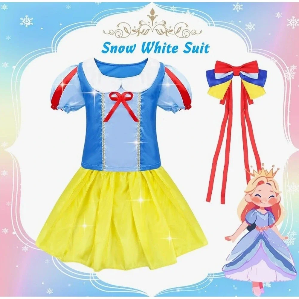 16 Pcs Princess Dress Up Clothes for Little Girl Set, Princess Pretend Play
